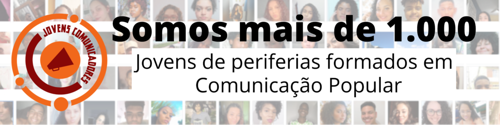 JOVENS COMUNICADORES de Niterói e São Gonçalo 22.2 4 Blue and Magenta Colour Pop Sales and Promos Business and Retail Back to School Banner em Pluriverso