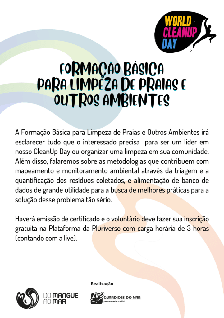 Formação Básica para Limpeza de Praias e Outros Ambientes - 2024 14 1 em Pluriverso
